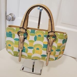 Emilie M. Colorful Satchel